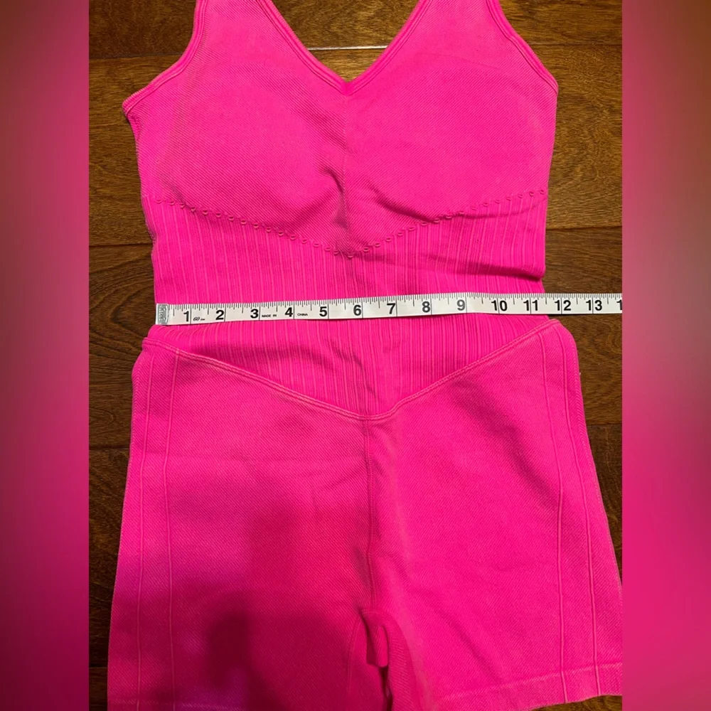 NWT JoyLab Vibrant Pink Shapewear Bodysuit Size Small - Picture 6 of 7